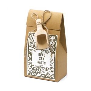 Holt tengeri fürdősó 100%-ban természetes asványokból, fa adagolólapáttal